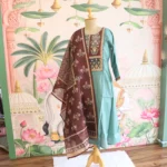 Cotton Anarkali Salwar Set - Image 16