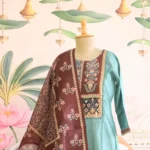 Cotton Anarkali Salwar Set - Image 17